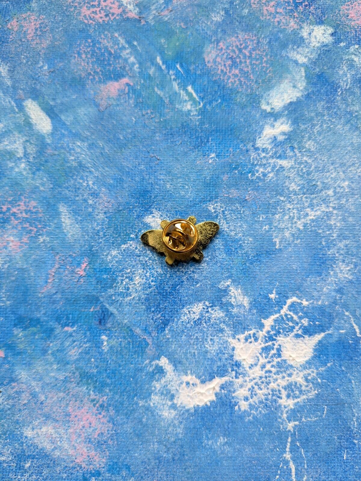 Gold/Black Bumblebee Enamel Pin Badge