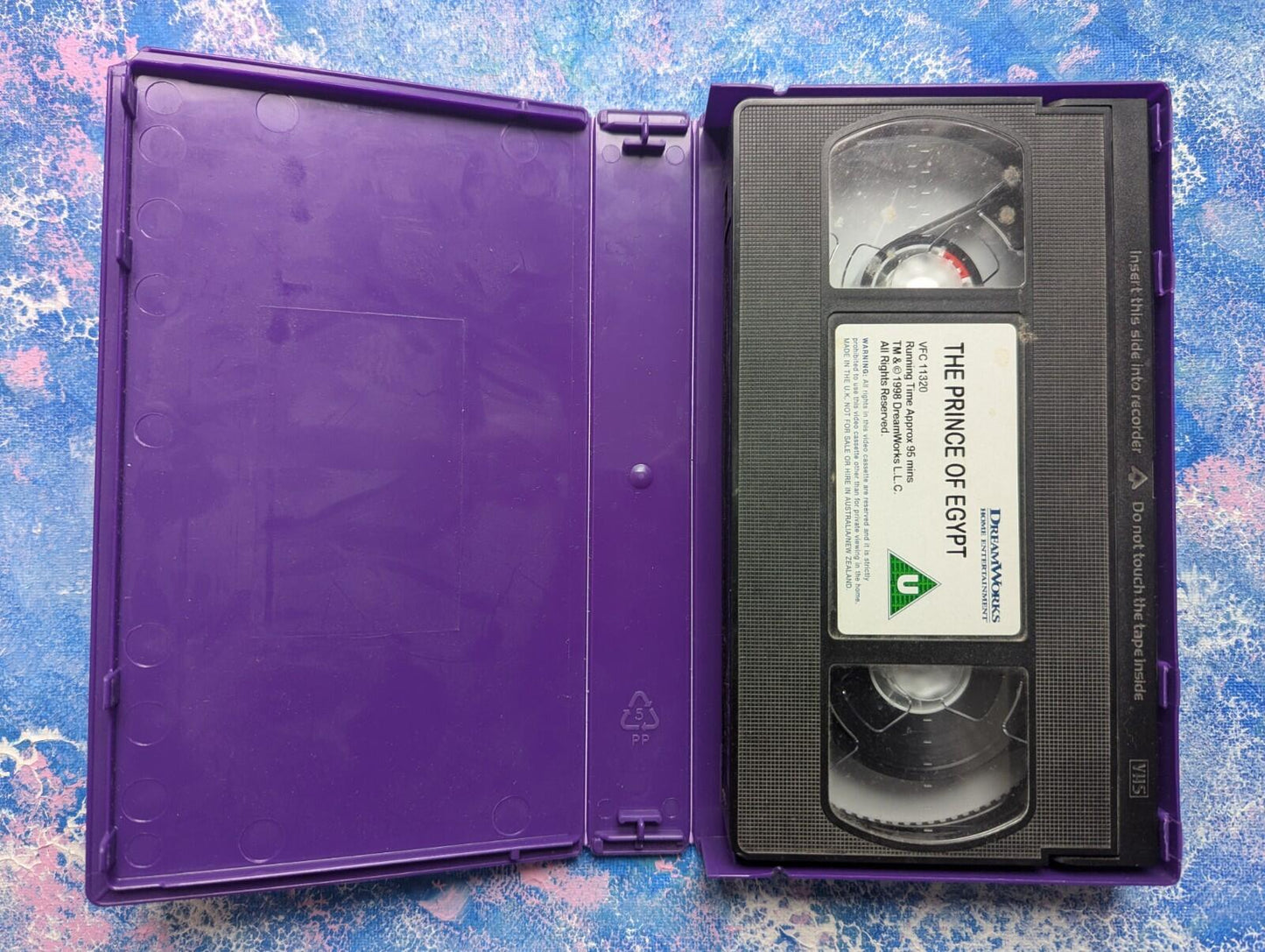 The Prince of Egypt - 1998 - Dreamworks VHS Tape