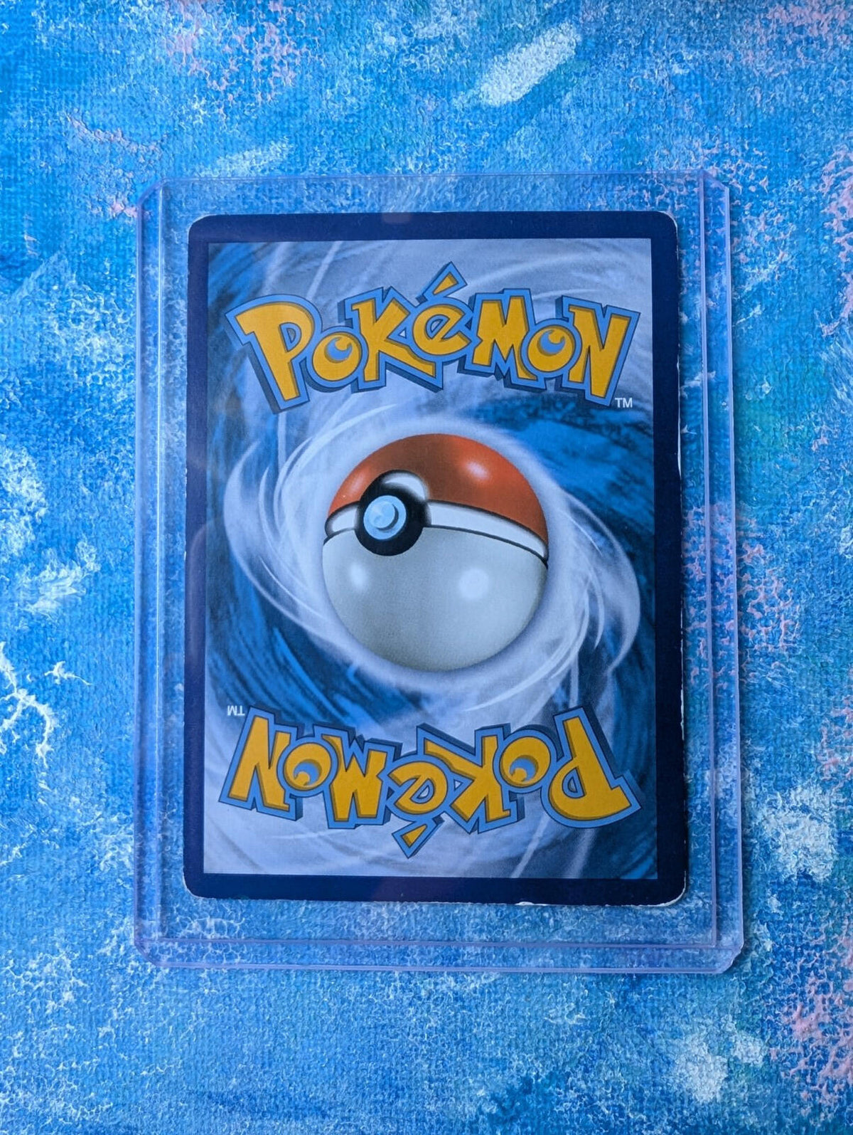 Hand-Painted Volbeat 17/160 XY Primal Clash Pokemon Card and Display Easel