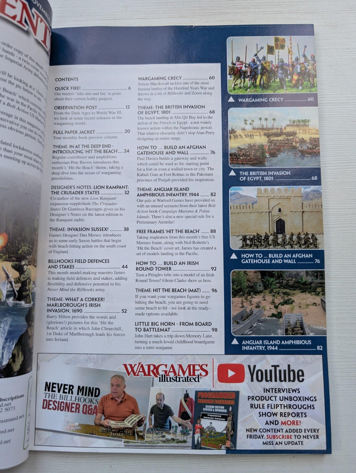 Wargames Illustrated Magazine Issue 395 - November 2020