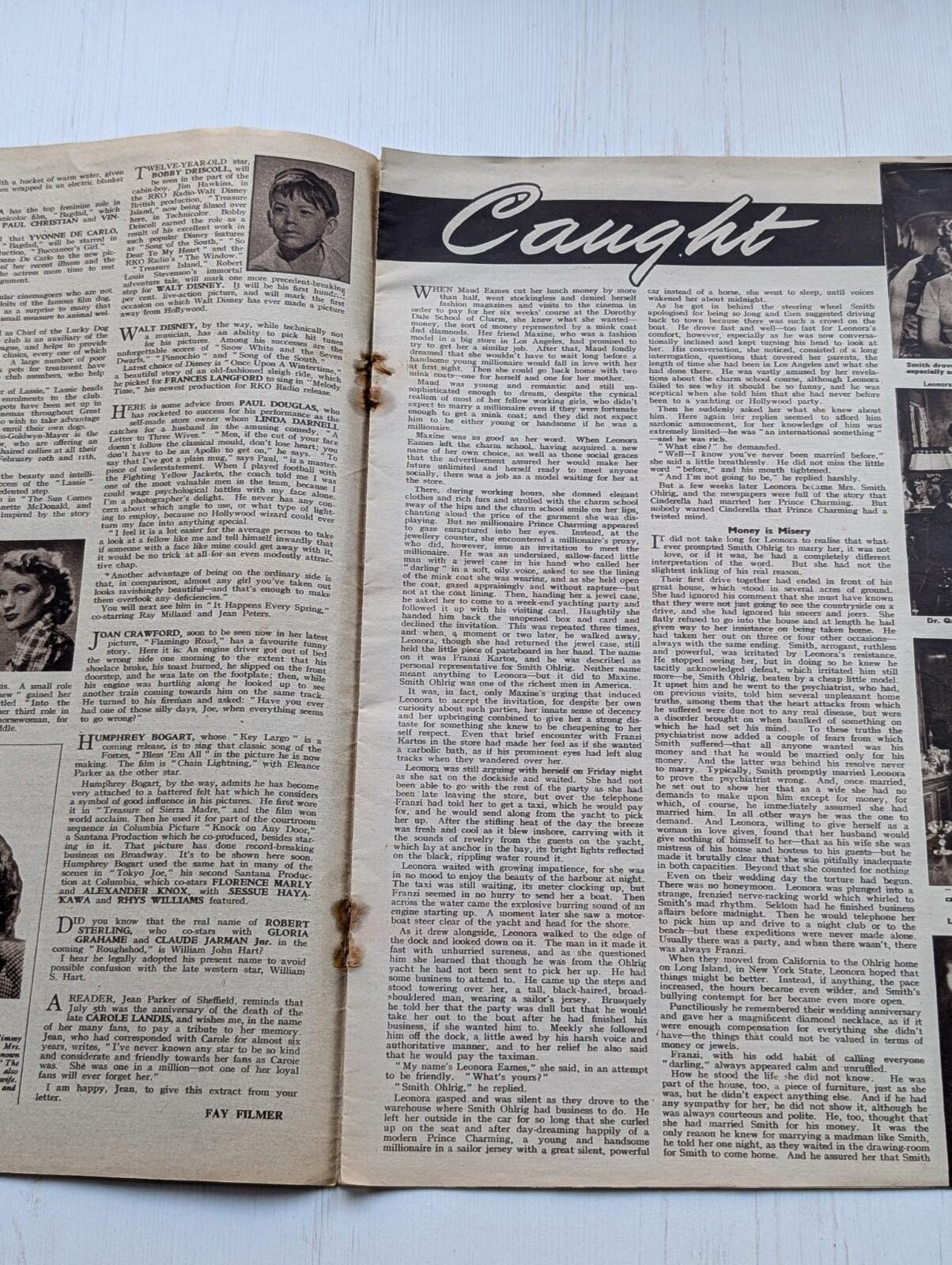 Picture Show Vol. 53 No. 1373 July 23rd, 1949 - Barbara Stanwyck/Robert Preston