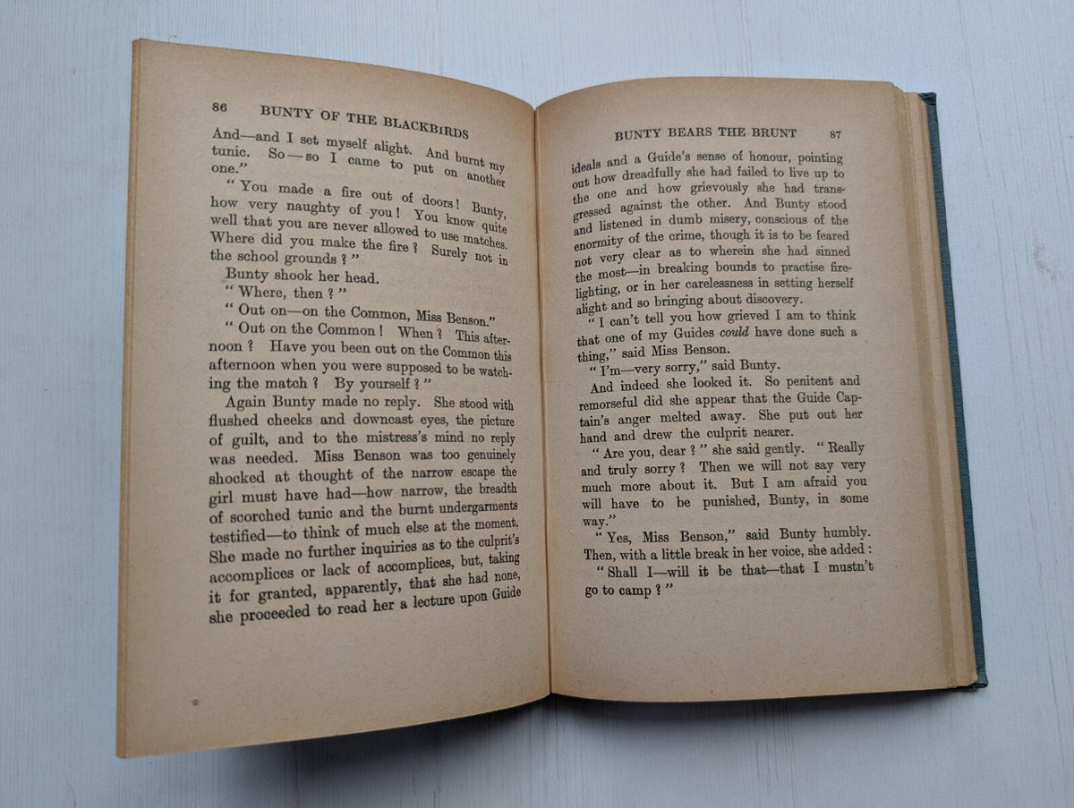 Bunty of The Blackbirds by Christine Chaundler - The Children's Press