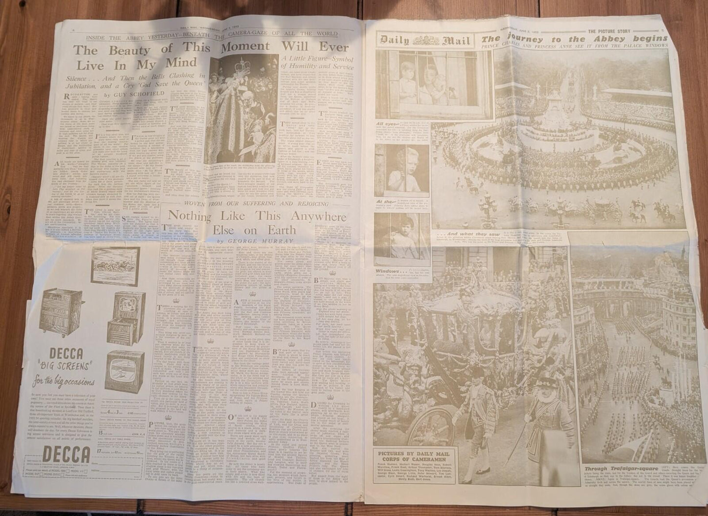 Daily Mail No. 17,791 - Wednesday 9th June 1953 - Queen Elizabeth II Coronation