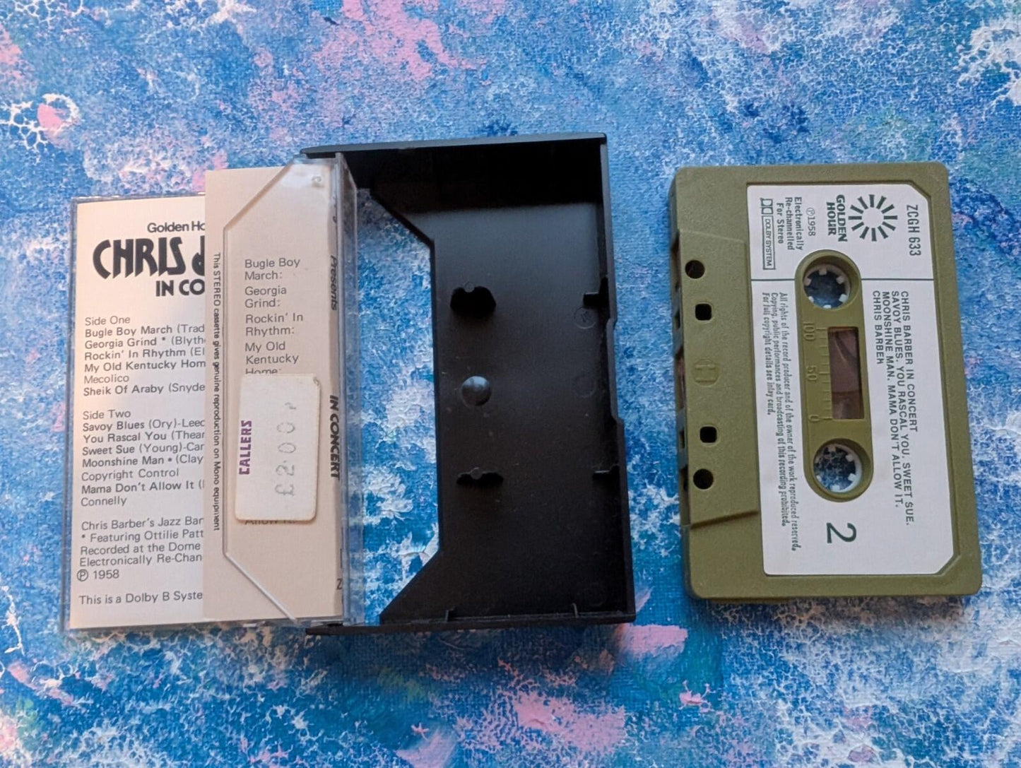 Golden Hour Presents: Chris Barber In Concert - Golden Hour Cassette Tape