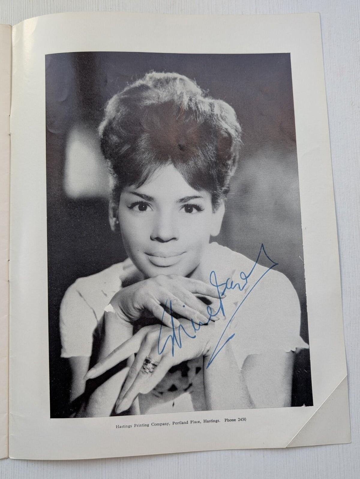 Shirley Bassey 1964 Souvenir Programme - Signed by Shirley Bassey, See Details