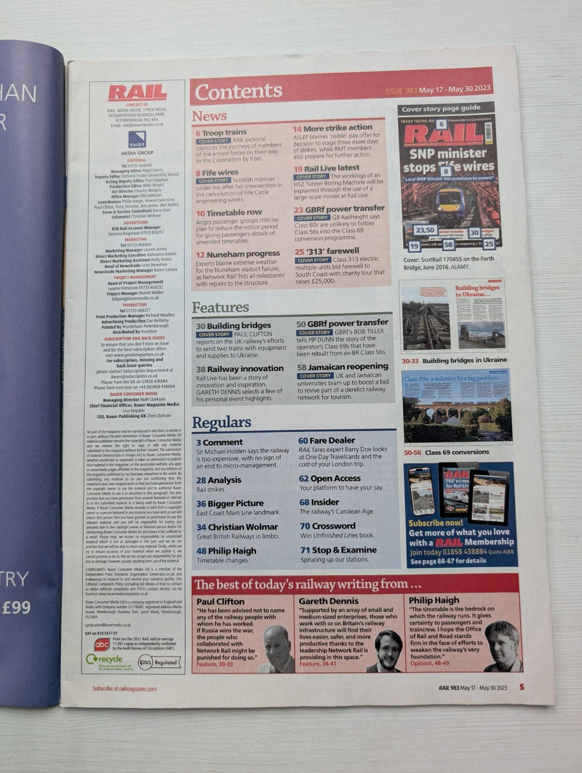 Rail Issue 983 - May 17-May 30 2023
