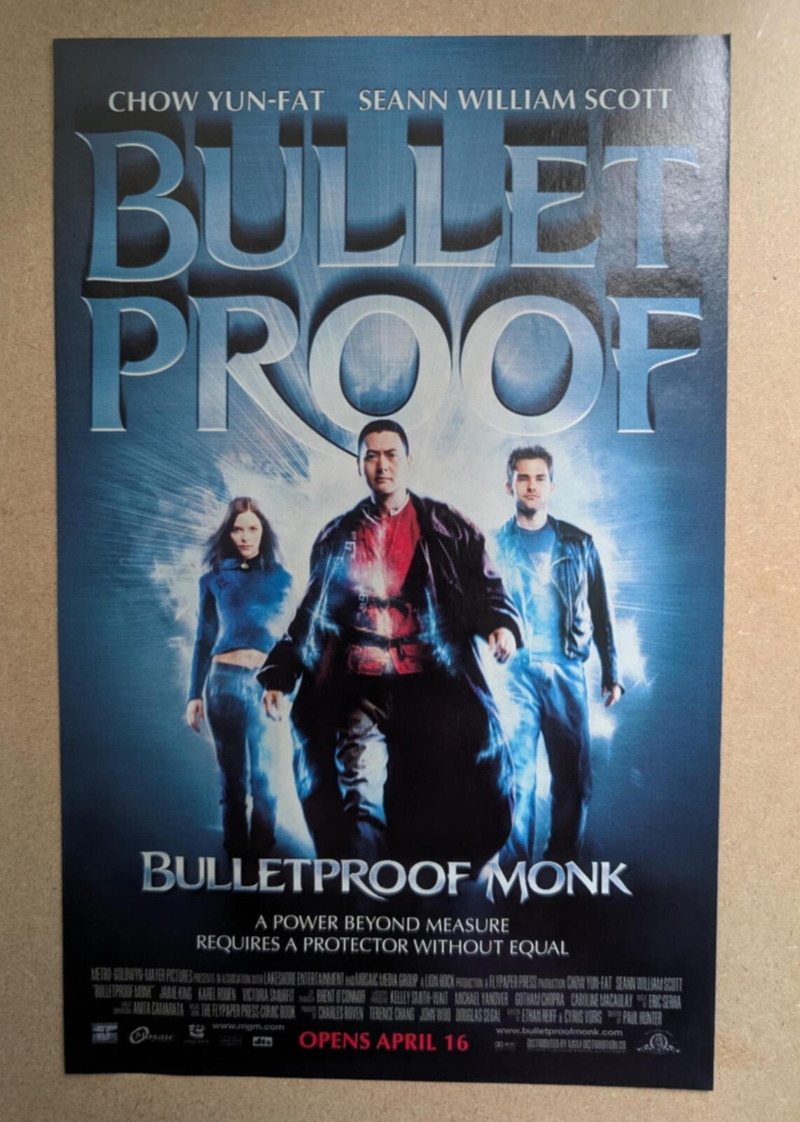 Bulletproof Monk Movie Advertisement Chow Yun-Fat - See Details
