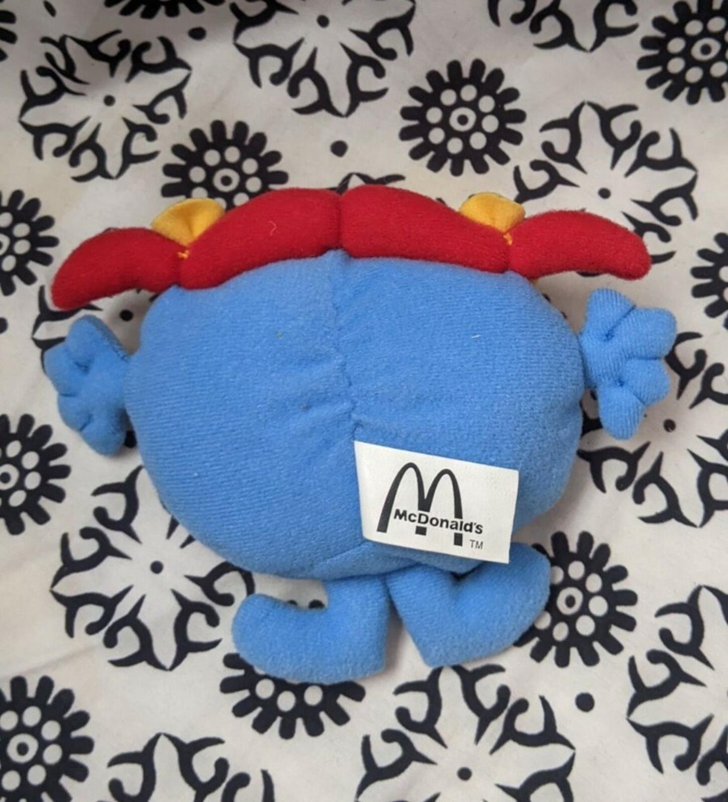 Mr Men Little Miss Giggles Soft Toy/Plush, 2000, McDonalds, Voicebox Not Working