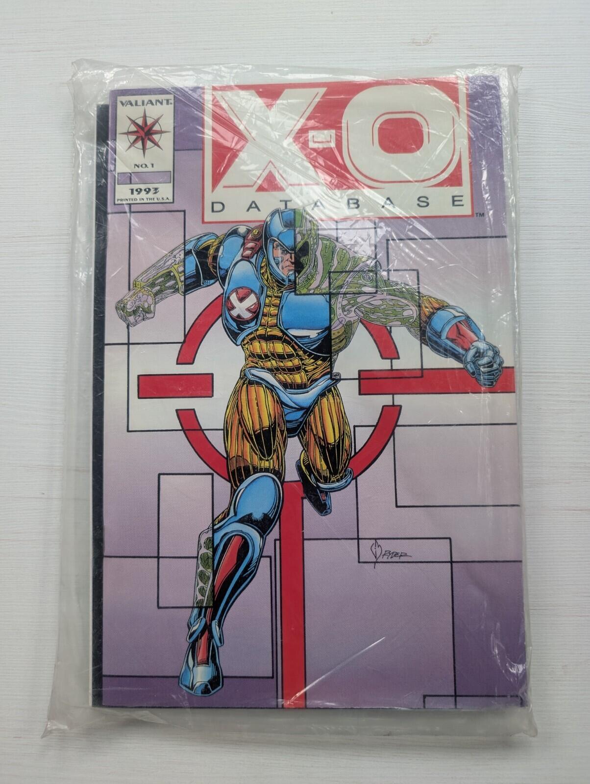 X-O Manowar Retribution Graphic Novel + Database Comic - 1993