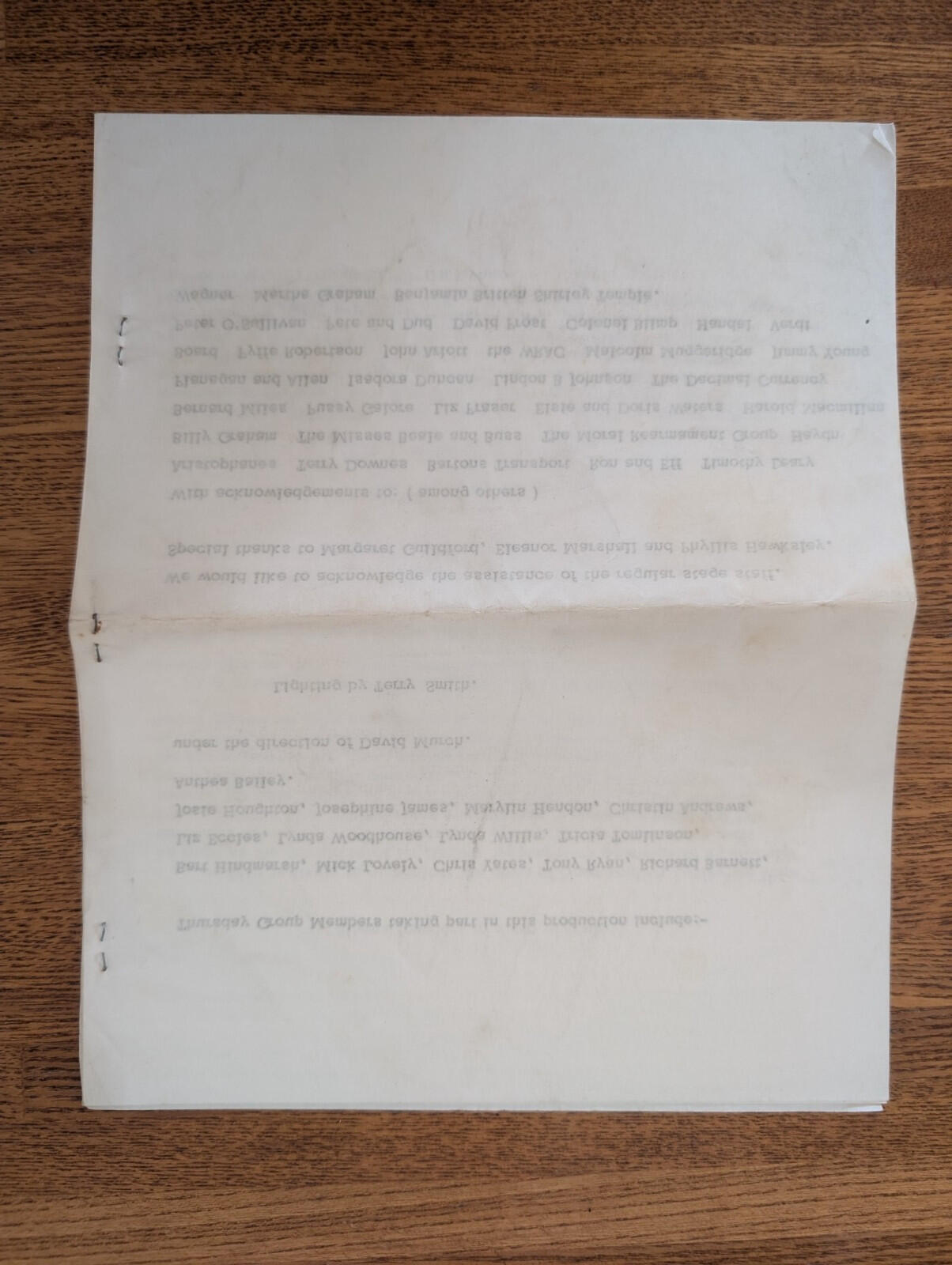 The Thursday Group Presents Aristophanes: The Frogs - Vintage Theatre Script