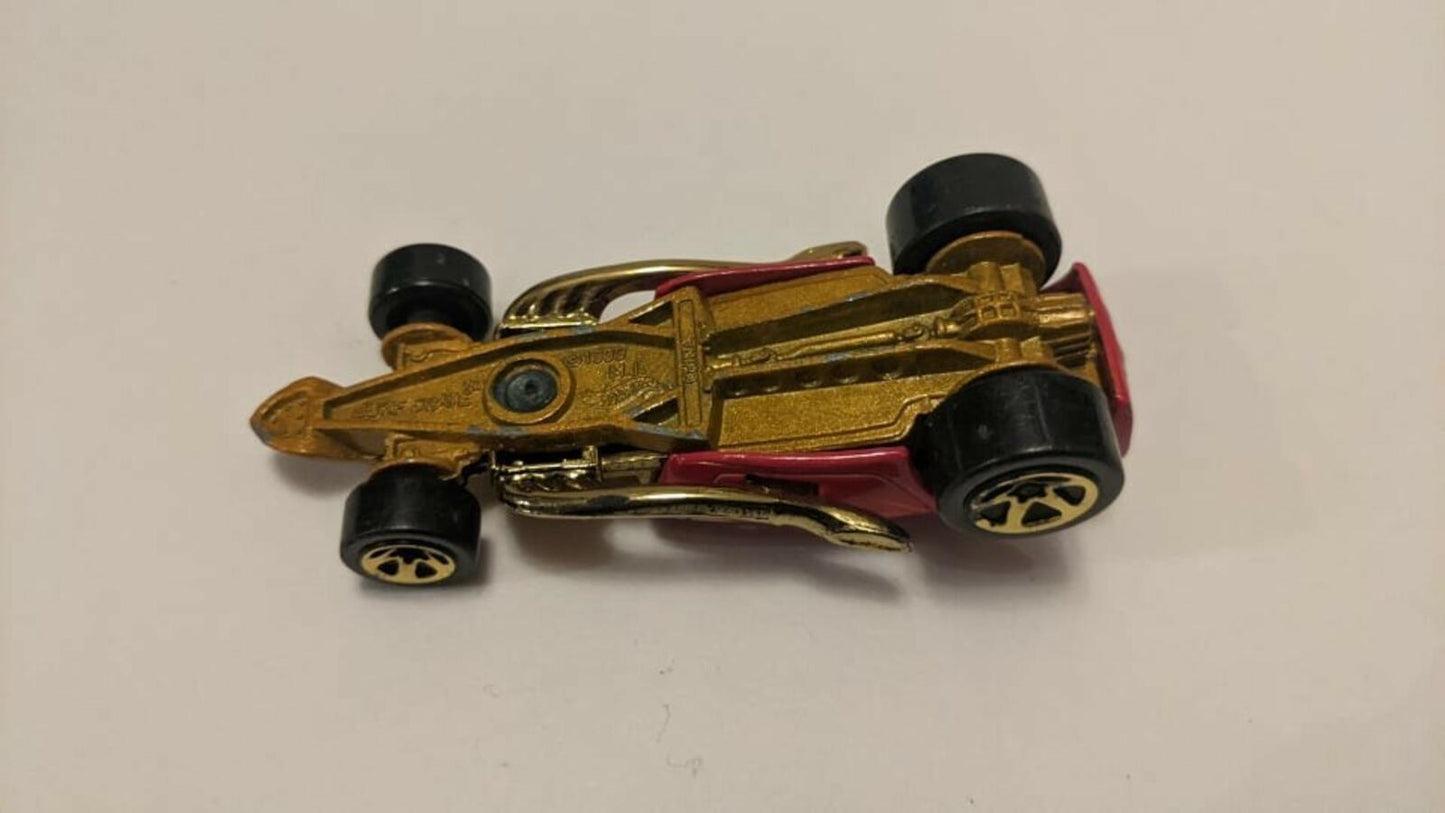Red and Gold Hot Wheels Surf Crate, 1999