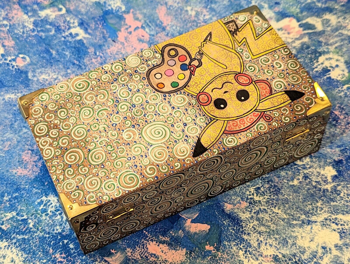 Pokémon Hand-Crafted Pikachu Diorama Box, Pikachu's Art Class