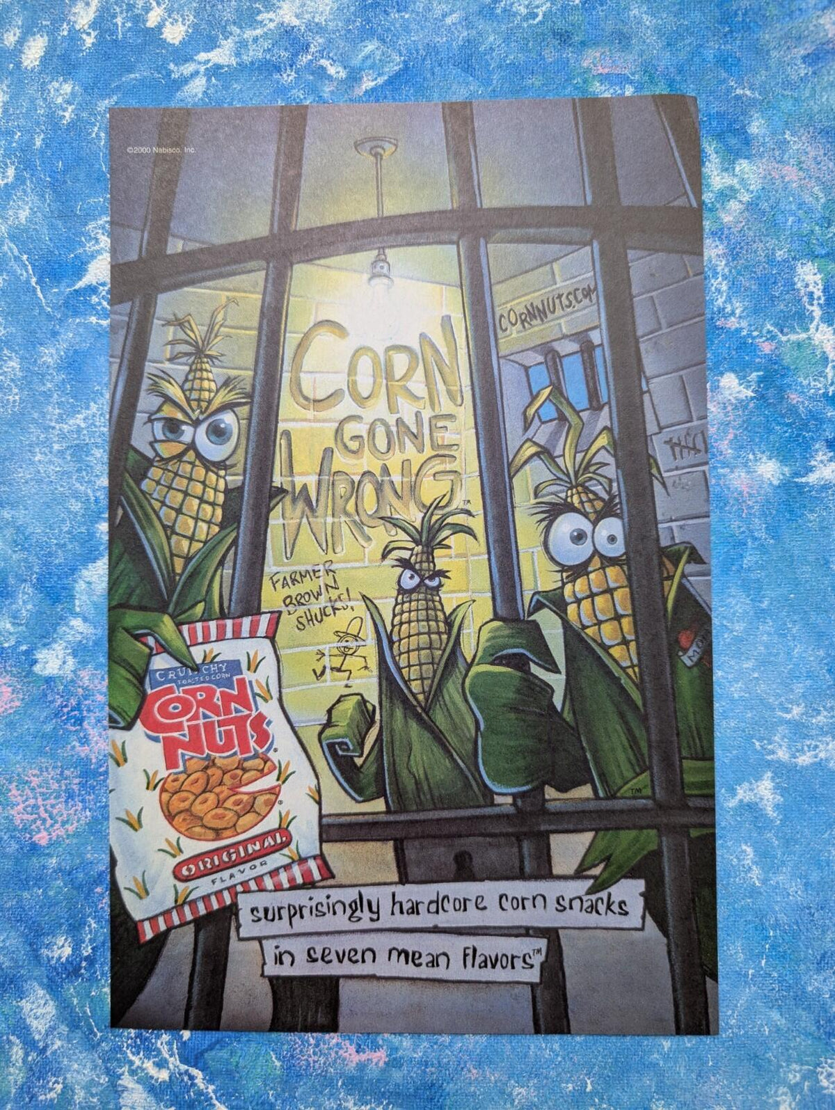 Nabisco Inc. Corn Nuts "Corn Gone Wrong" 2002 Advertisement - See Details