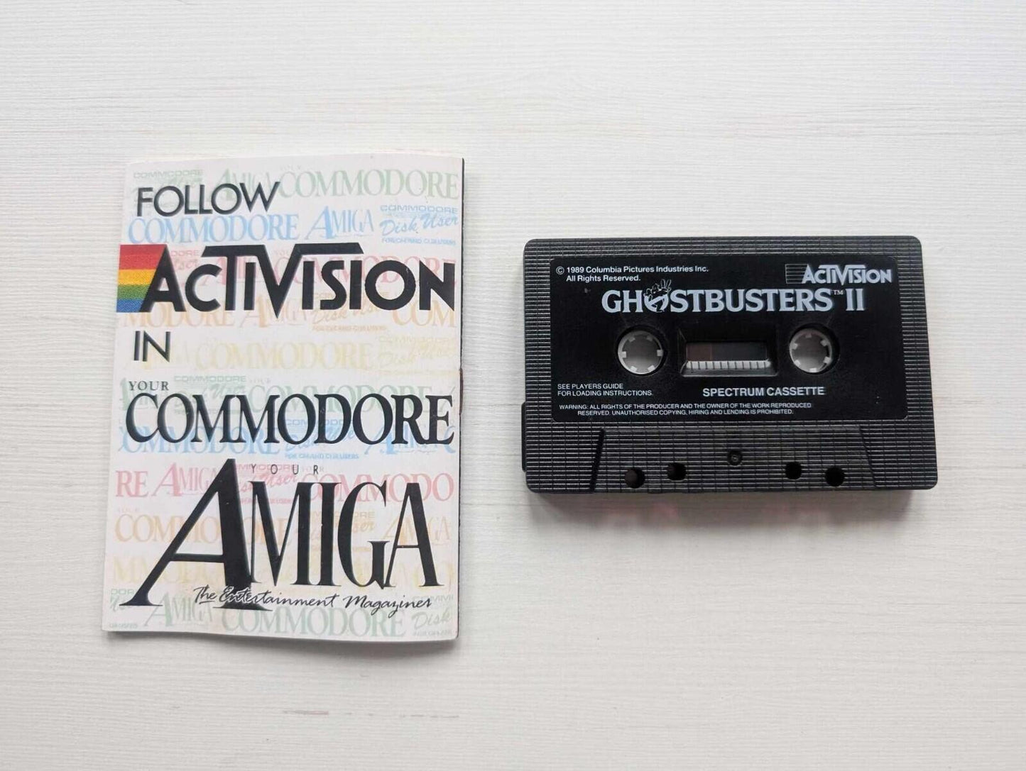 Ghostbusters II Sinclair Spectrum Game, Untested - See Details