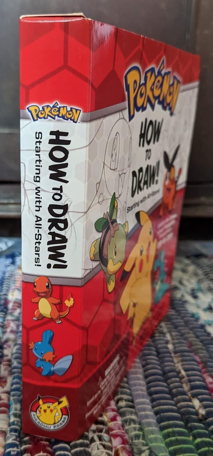 Pokemon How-to-Draw! Starting With All-Stars!, 2012, Unused/Sealed, Very Rare