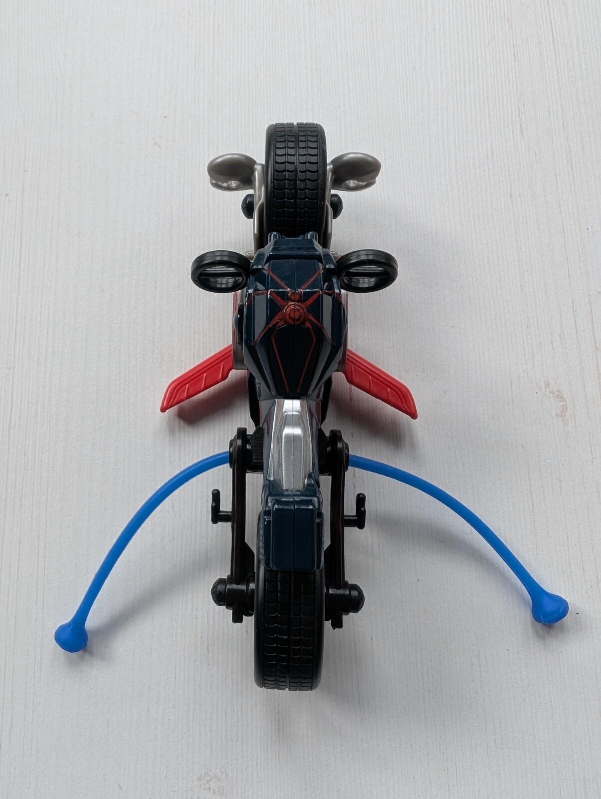 Spider-Man Stunt Launch Motorcycle Toy - 2012 - Marvel/Hasbro