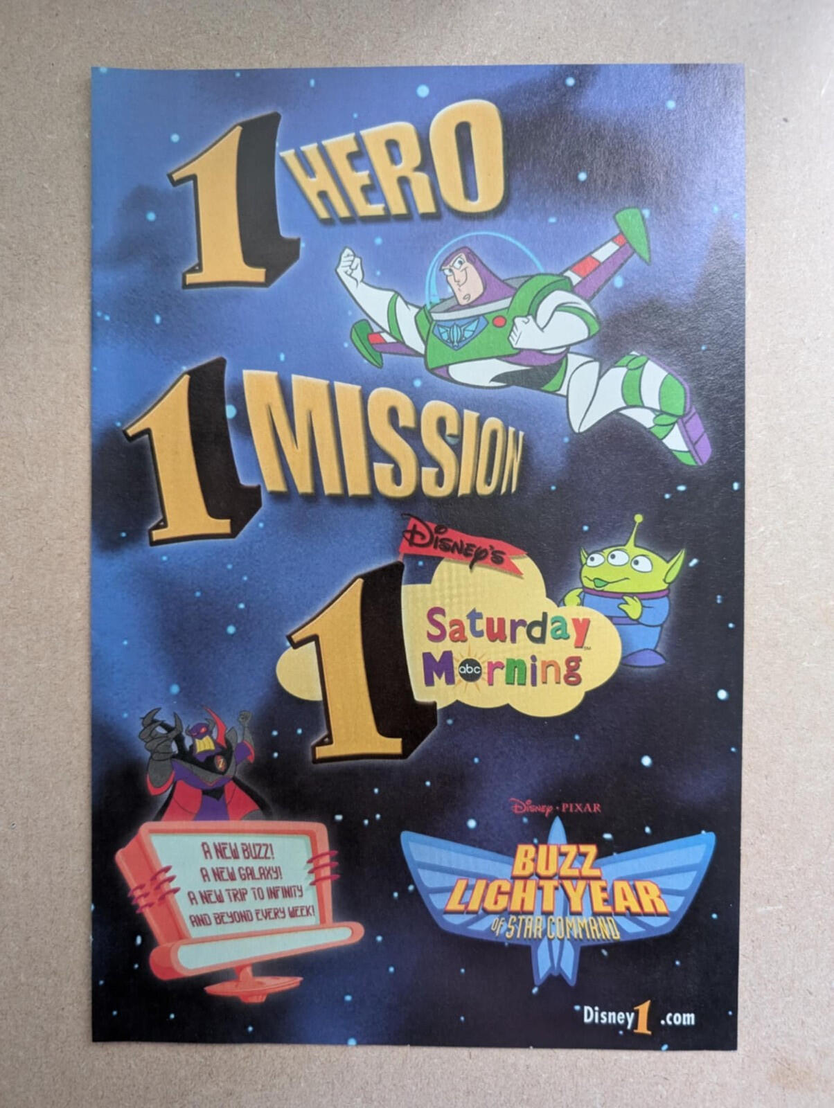 Buzz Lightyear of Star Command Disney Channel Advert - See Details