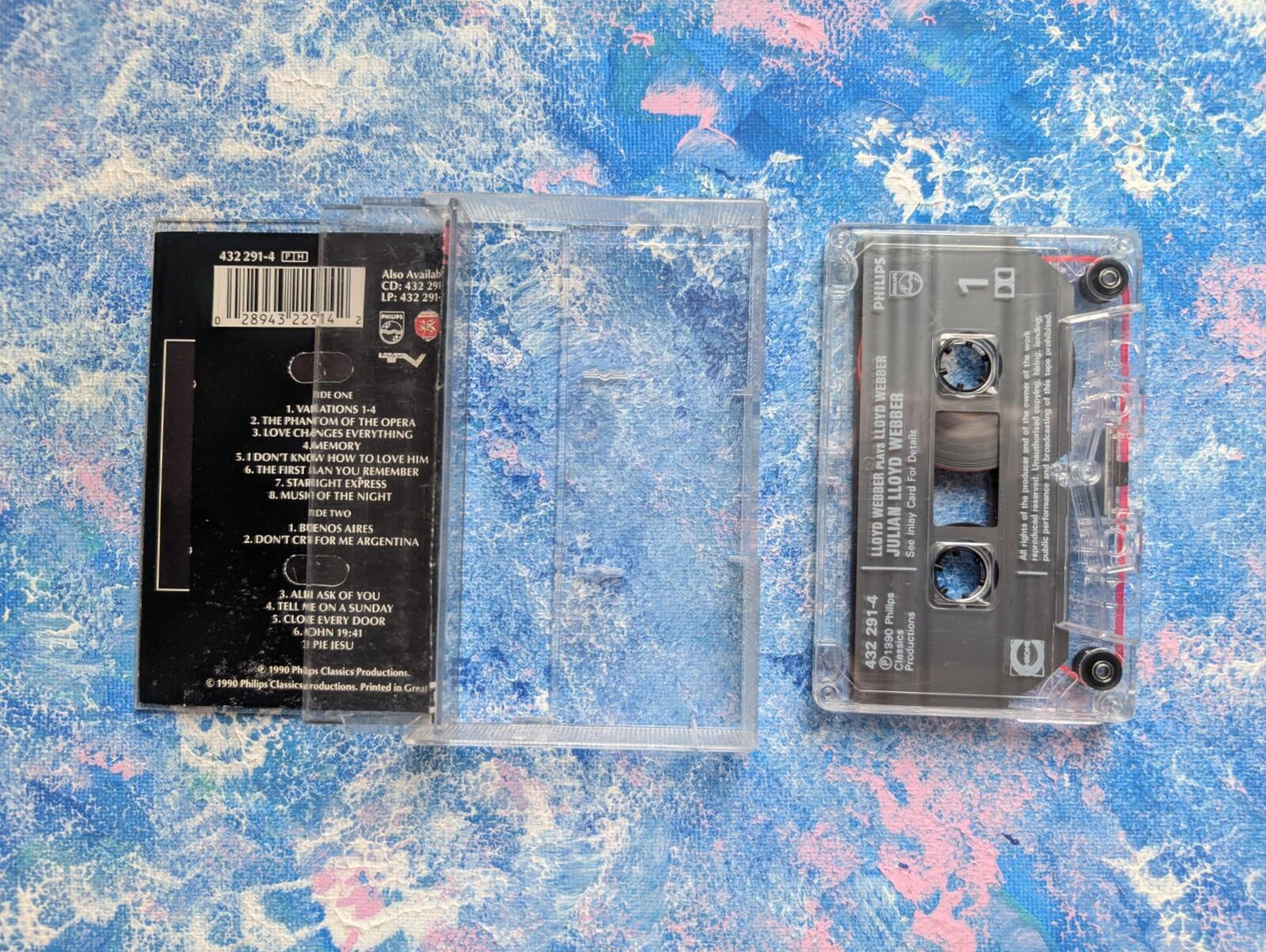 Julian lloyd Webber - Lloyd Webber Plays Lloyd Webber - 1990 - Philips Cassette