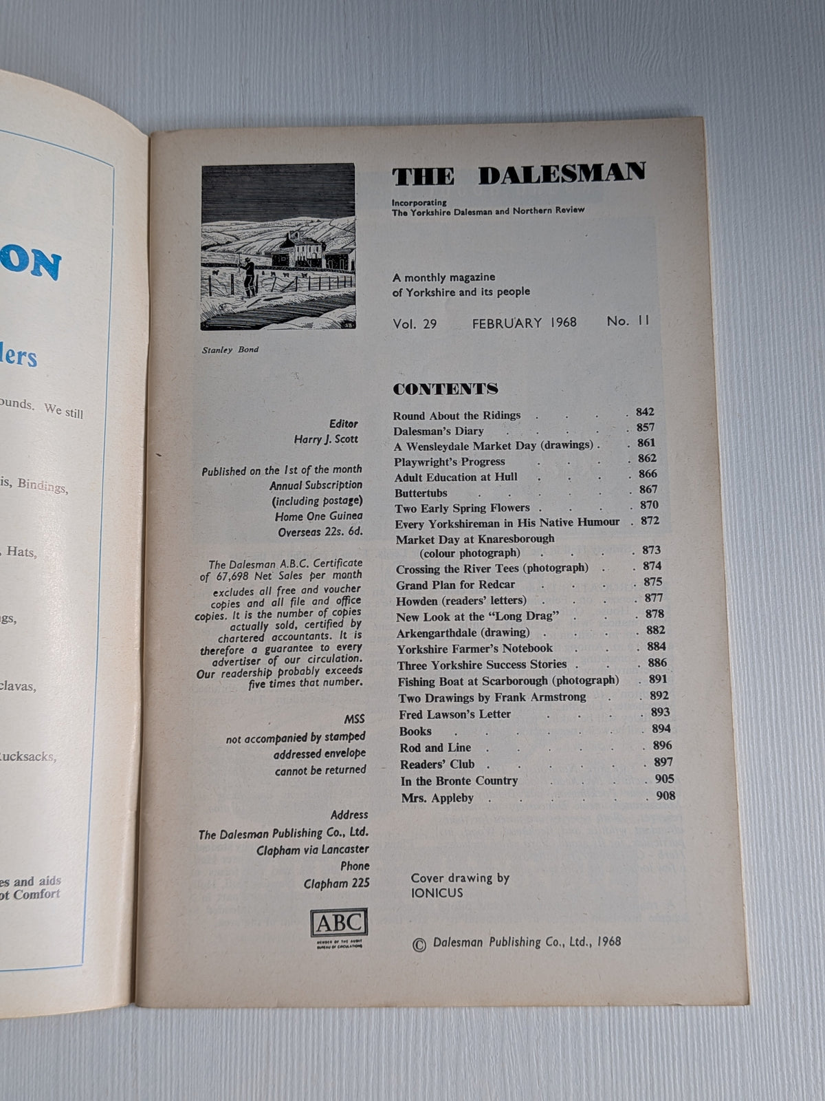 The Dalesman - February 1968 - Monthly Yorkshire Magazine - Dalesman Publishing