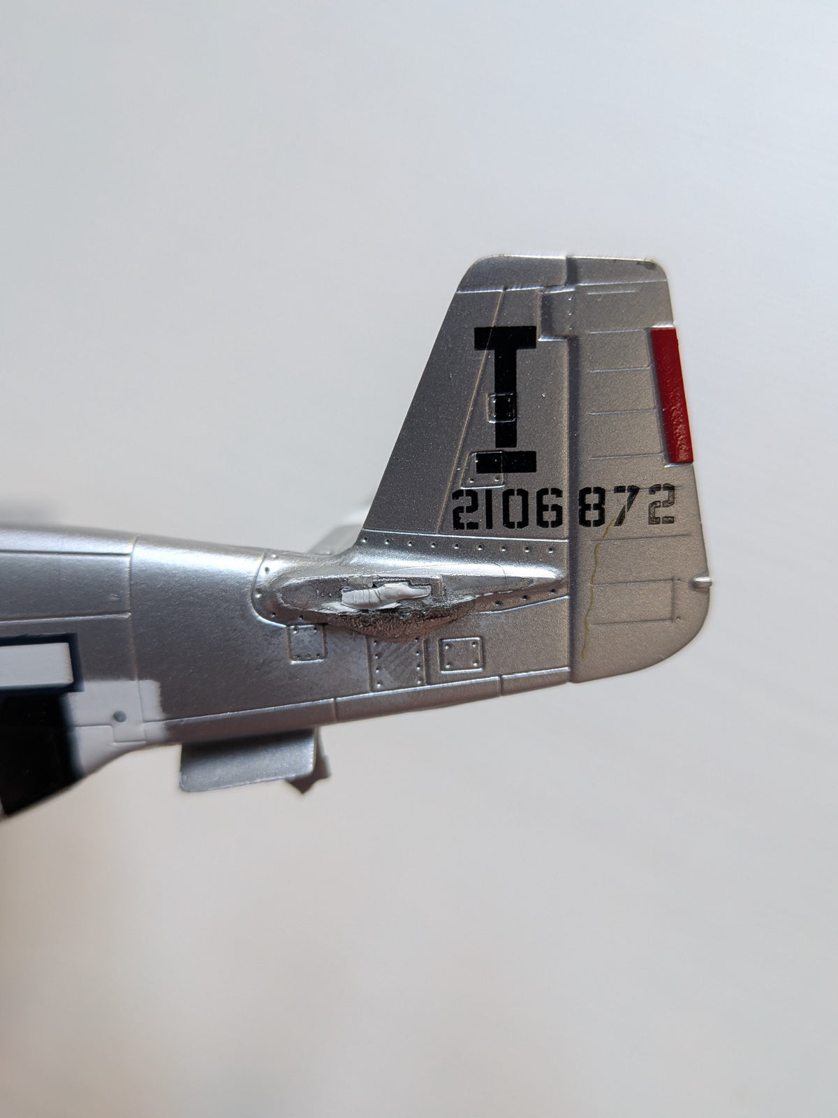 Easy Model WWII US P-51B Mustang Ace John F. Thornell Jr Aircraft - See Details