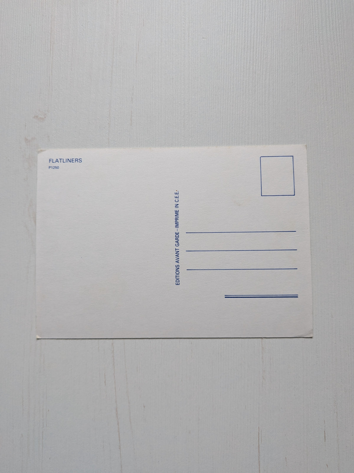Flatliners 1990 Horror Movie Promo Postcard - Kiefer Sutherland/Julia Roberts + More