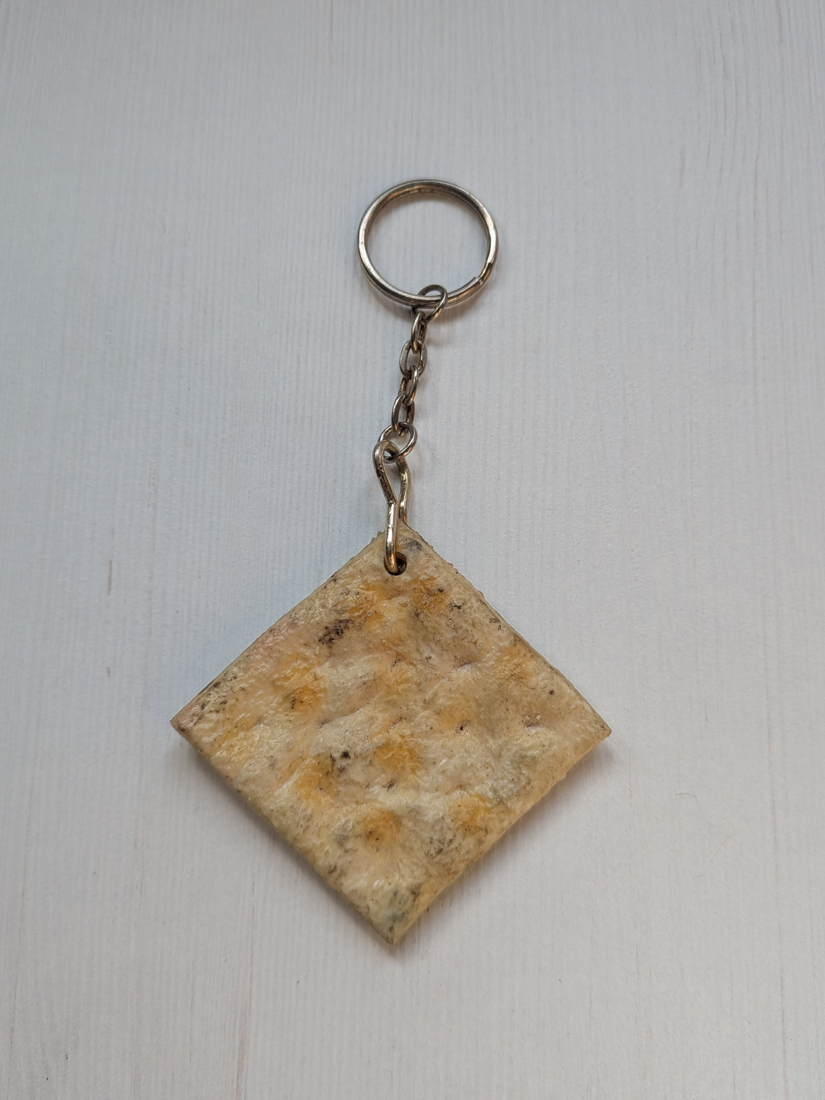 Vintage Plastic Cracker Novelty/Joke Keyring