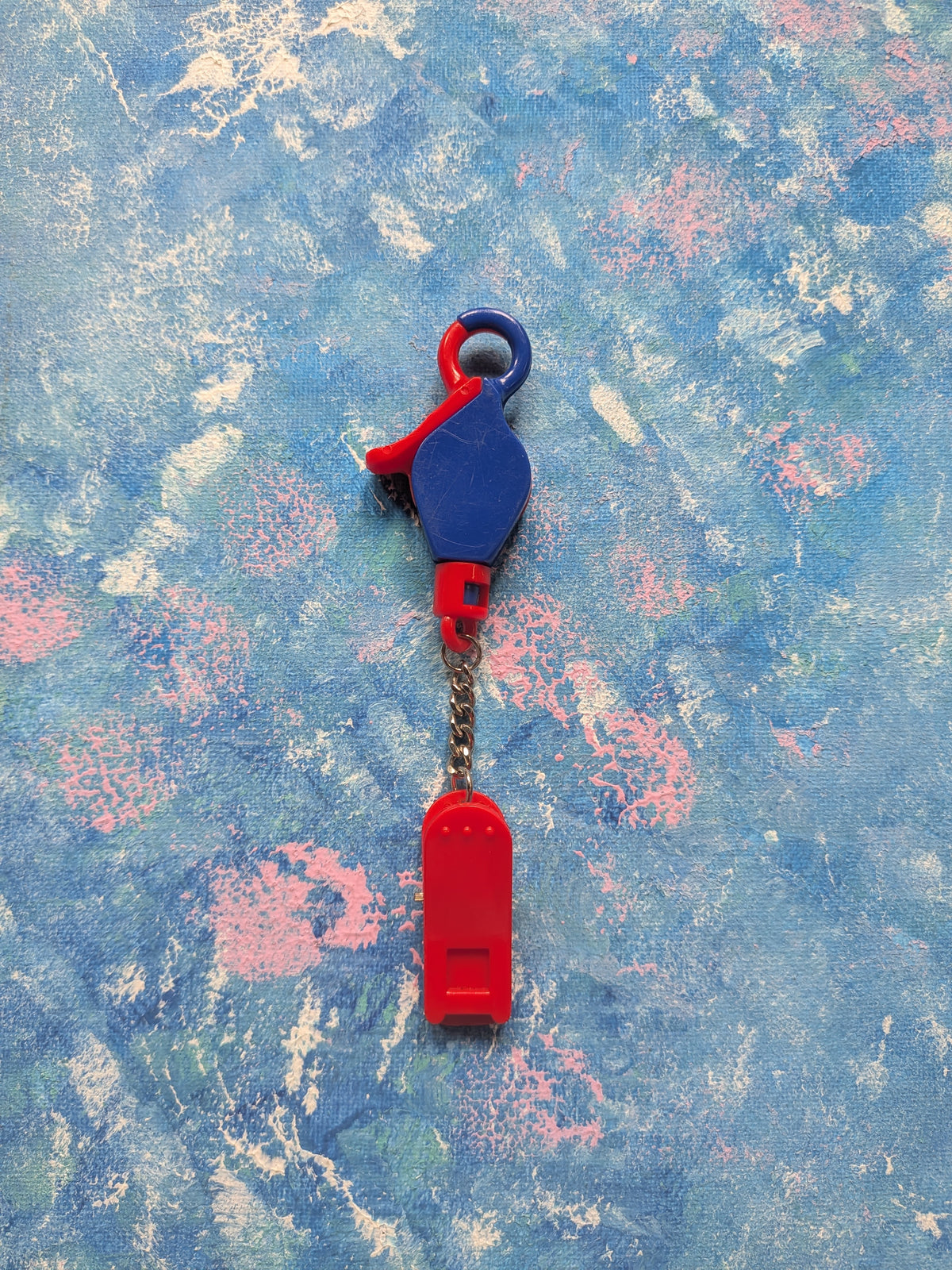Vintage Disney Mickey Mouse Lanyard Clip Keyring - 1990s