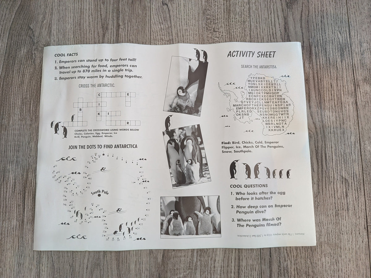March of The Penguins 2005 Movie UK Cinema Release Small Poster