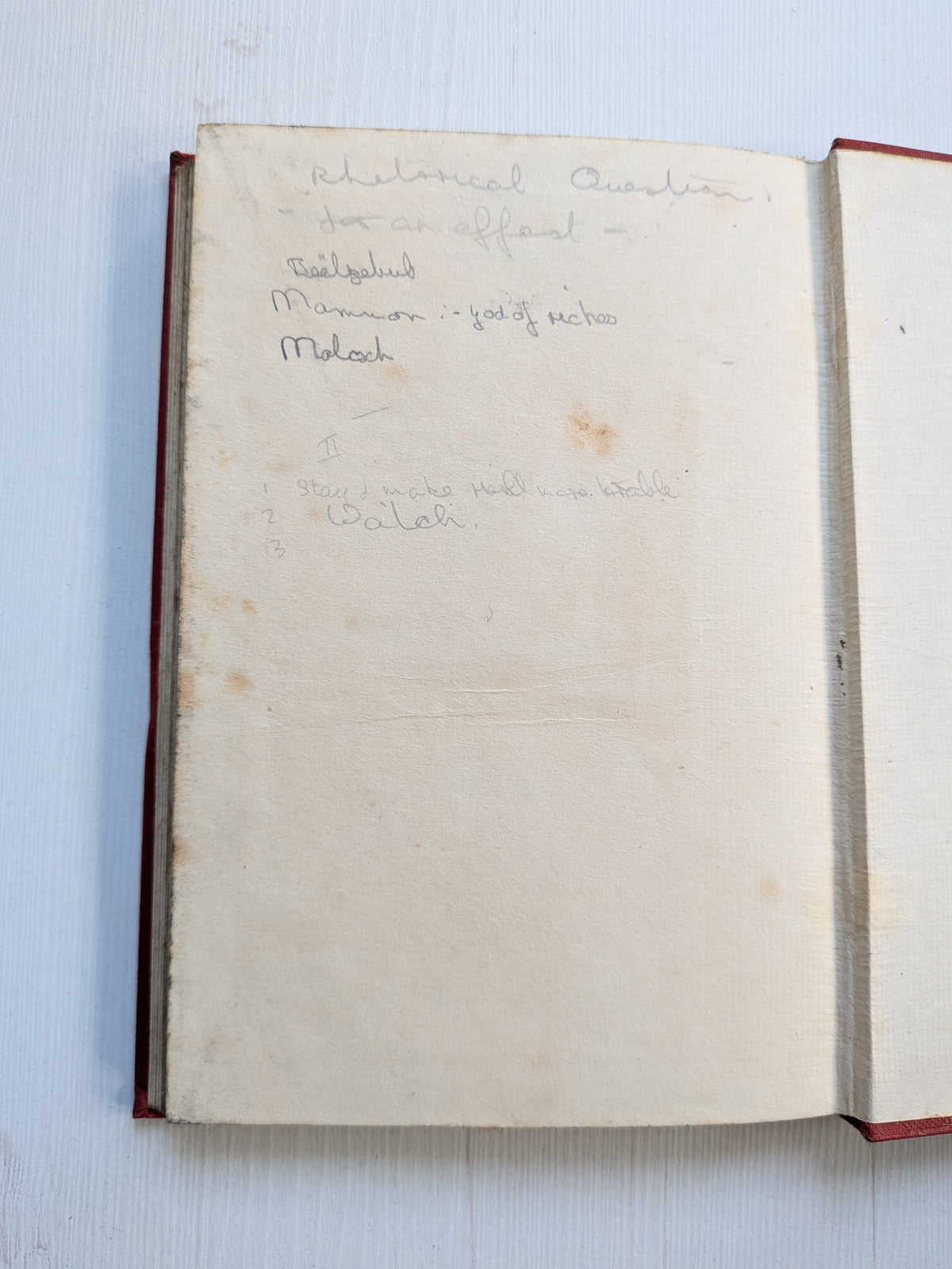 Paradise Lost: Books I and II by John Milton - 1934 - Cambridge University Press