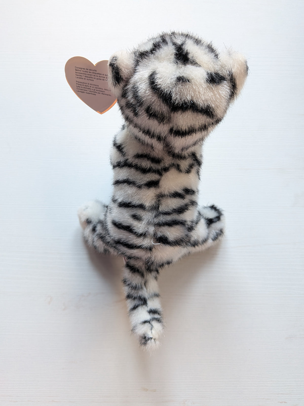 Vintage Ty Beanie Babies Tundra the White Tiger - 2005