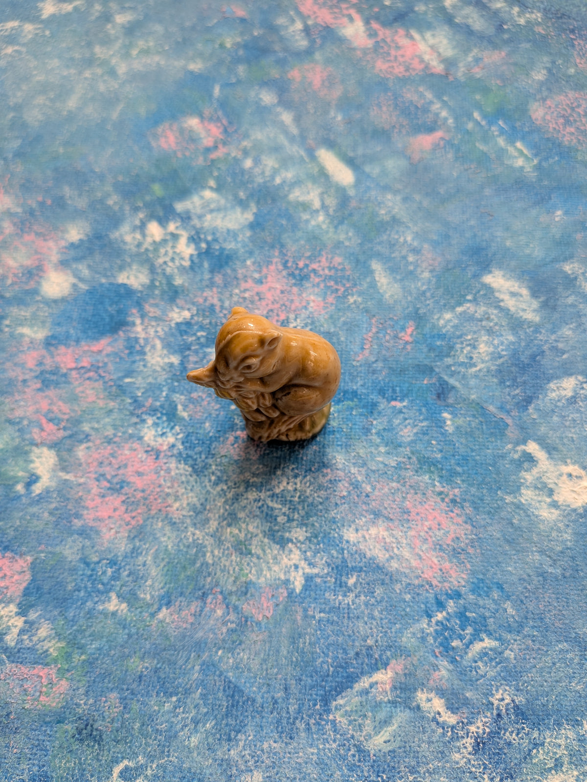 Wade Whimsies Field Mouse Ceramic Small Figurine