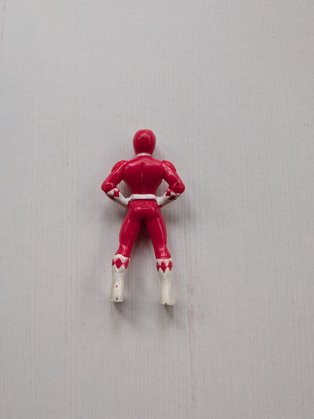 Vintage Mighty Morphin Power Rangers Red Ranger Mini Figure - 1995 - Saban