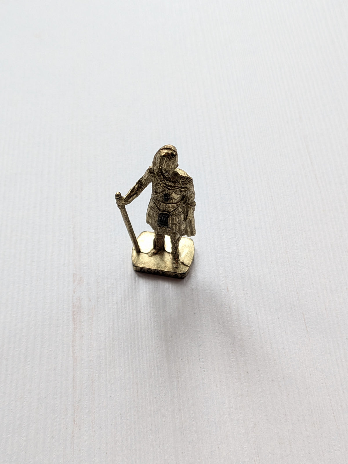 Vintage Kinder Surprise Metal Scot 4 Figure