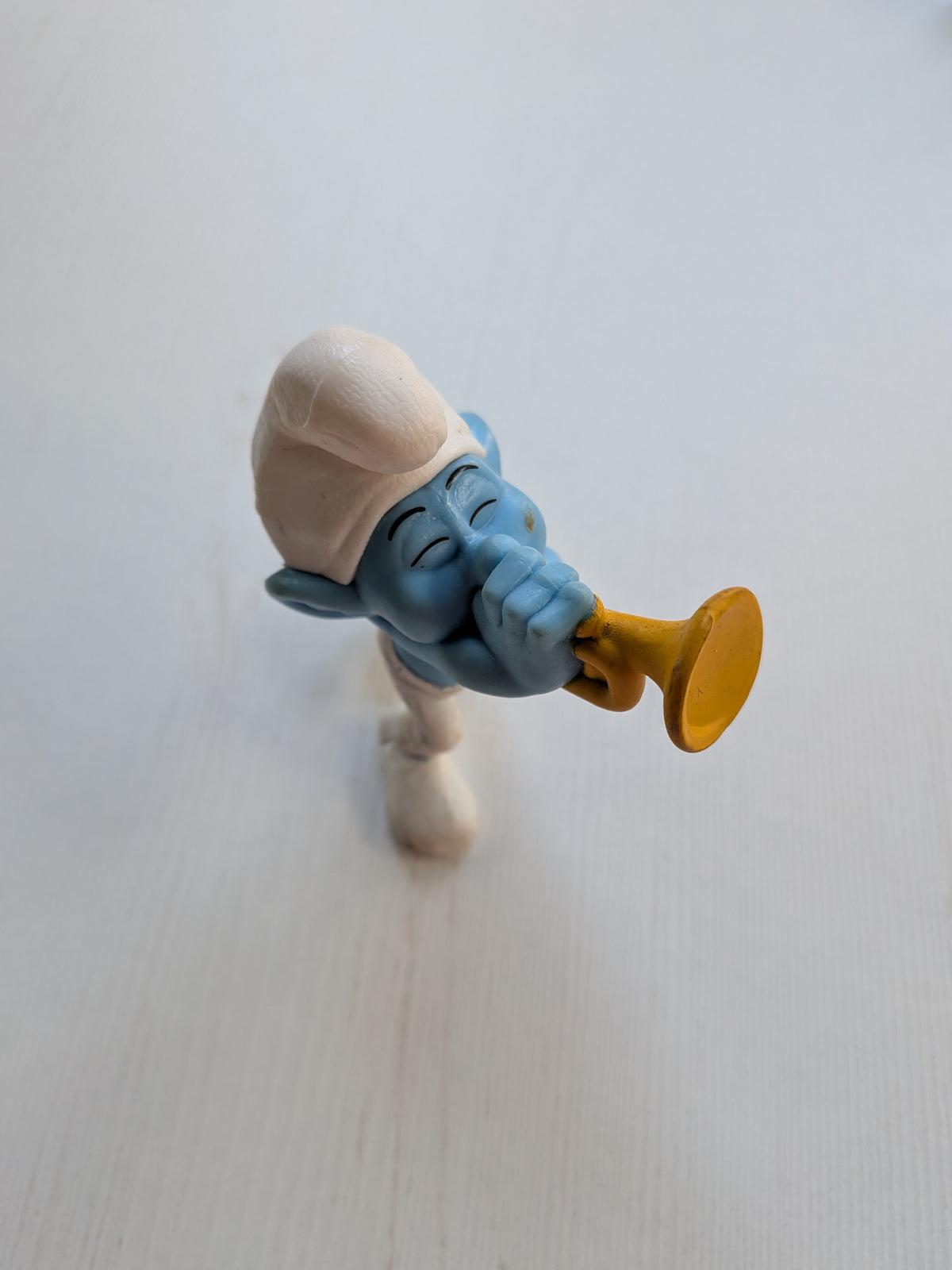 The Smurfs 2 Harmony Smurf with Trumpet - 2013 - McDonald's