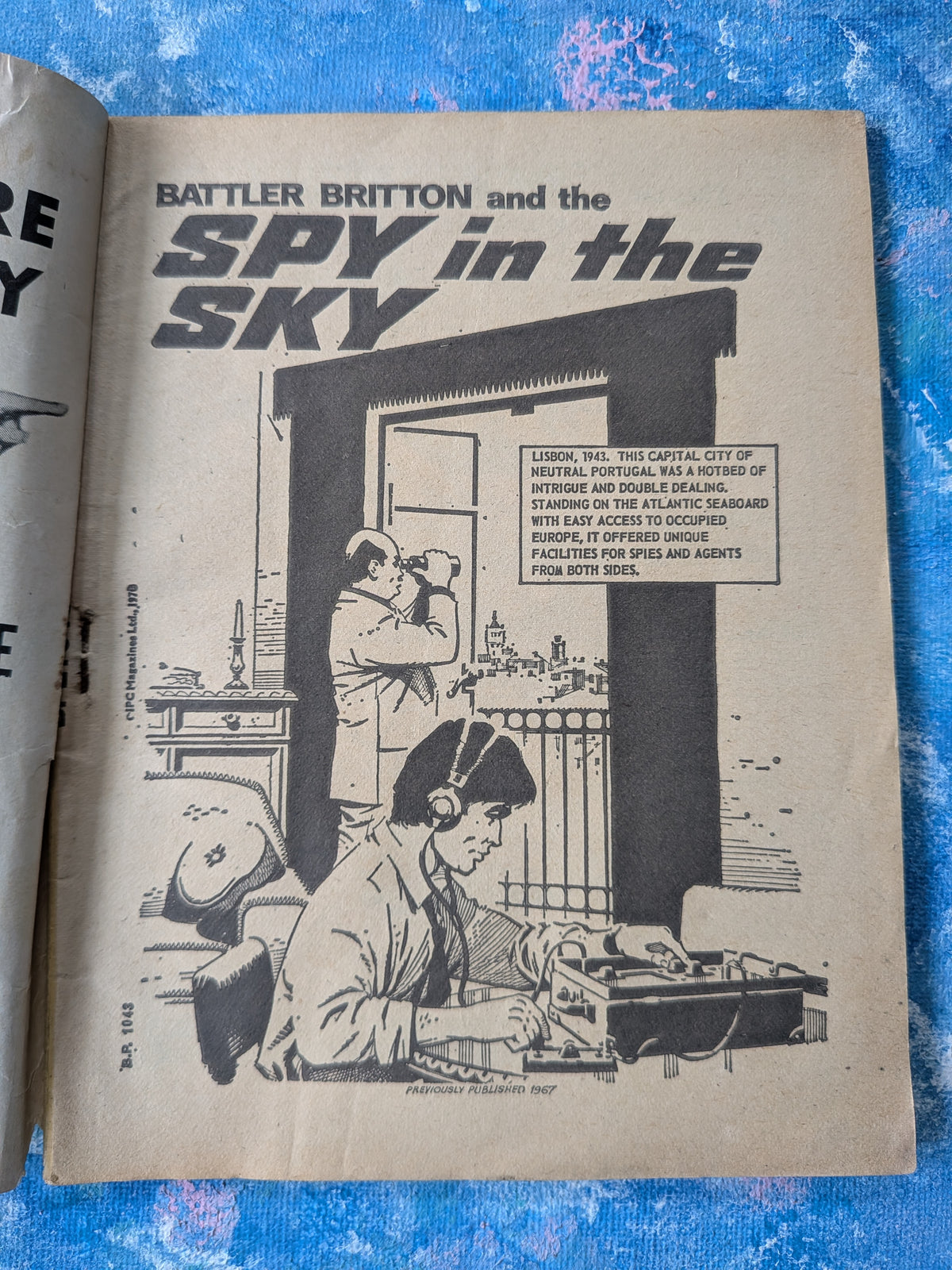 Battle Picture Library No. 1043 - October 1976 - IPC/Fleetway Comic Book