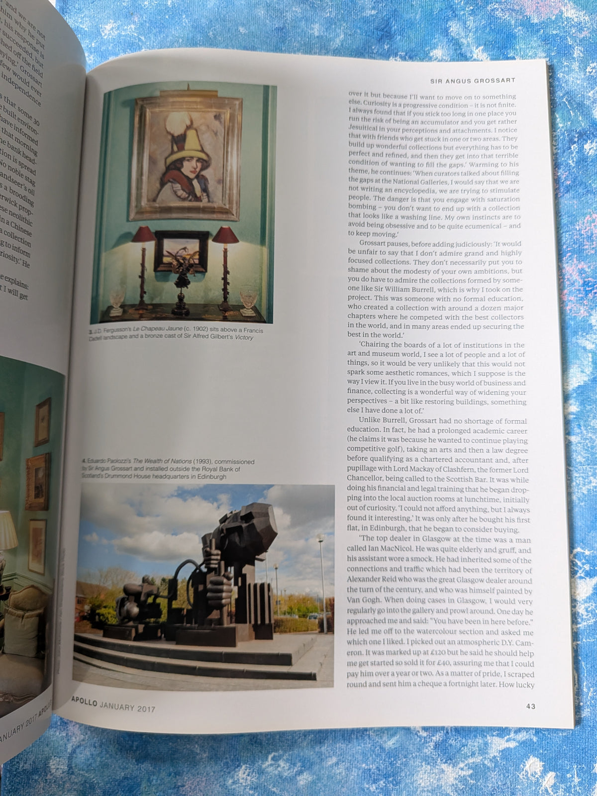 Apollo: The International Art Magazine January 2017 - Wael Shawky Puppets