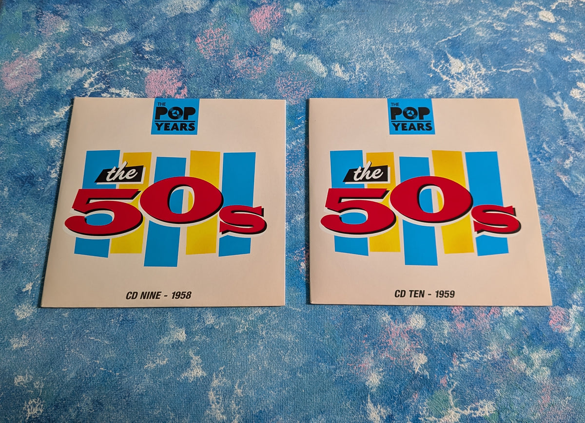 The Pop Years: The 50s - x10 CD Boxset - 2011 - Demon Music Group Ltd