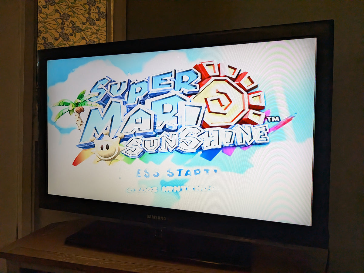 Super Mario Sunshine (Player's Choice) - 2002, Nintendo GameCube, Tested/Working