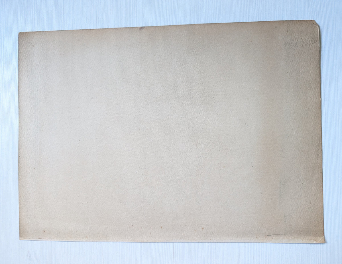 Antique "Checkmate" by Charles Meer Webb Etching Print - Unframed