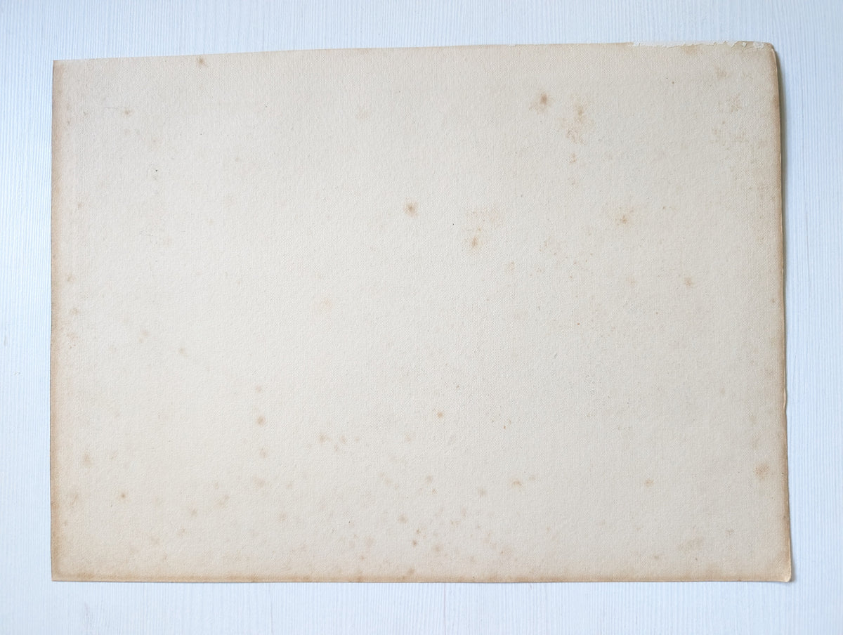 Antique "When Nature Painted All Things Gay" by Alfred Parsons Print - Unframed