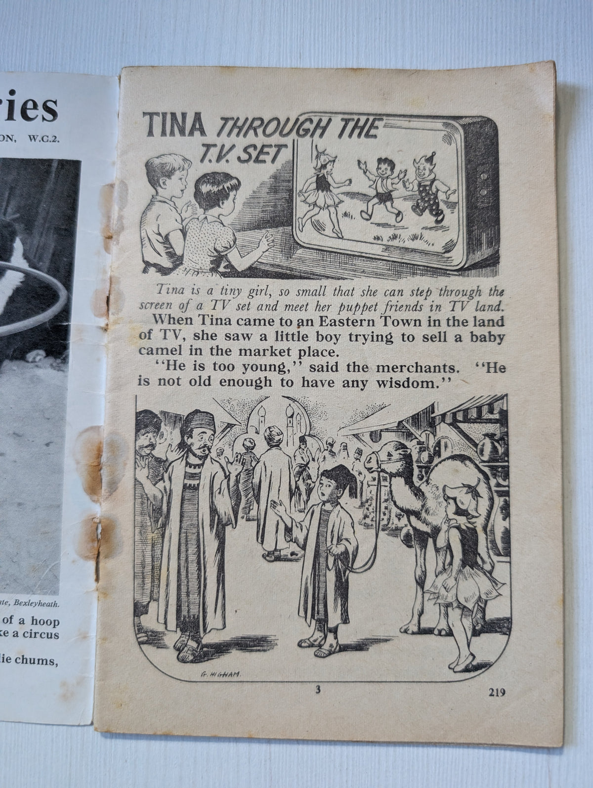 Sunny Stories No. 219 - 1962 - George Newnes Ltd