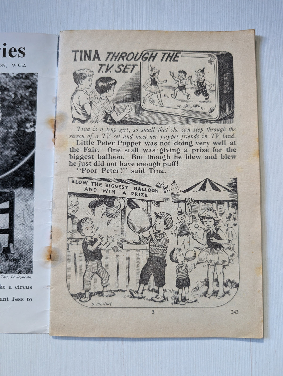 Sunny Stories No. 243 - 1963 - George Newnes Ltd
