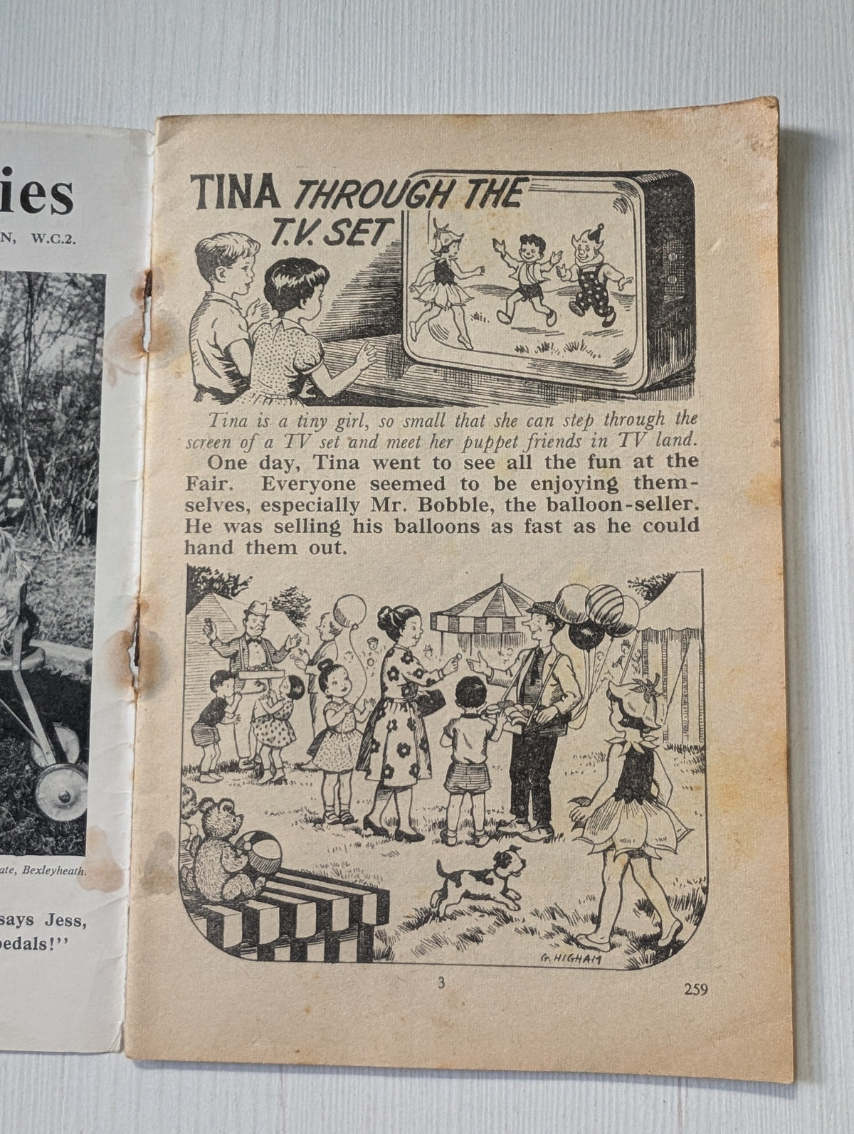 Sunny Stories No. 259 - 1963 - George Newnes Ltd