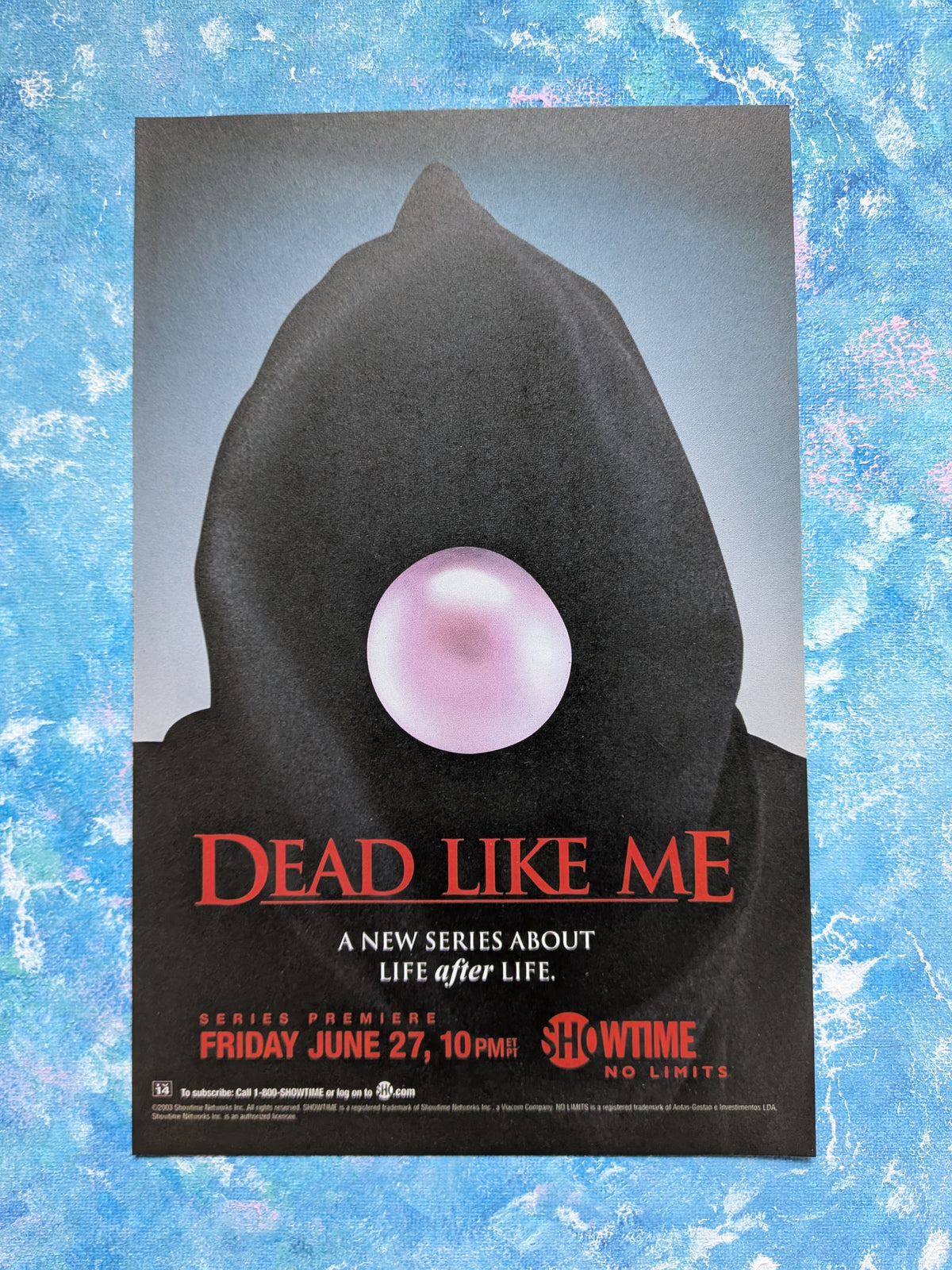 Dead Like Me 2003 Showtime TV Series Advertisement - See Details