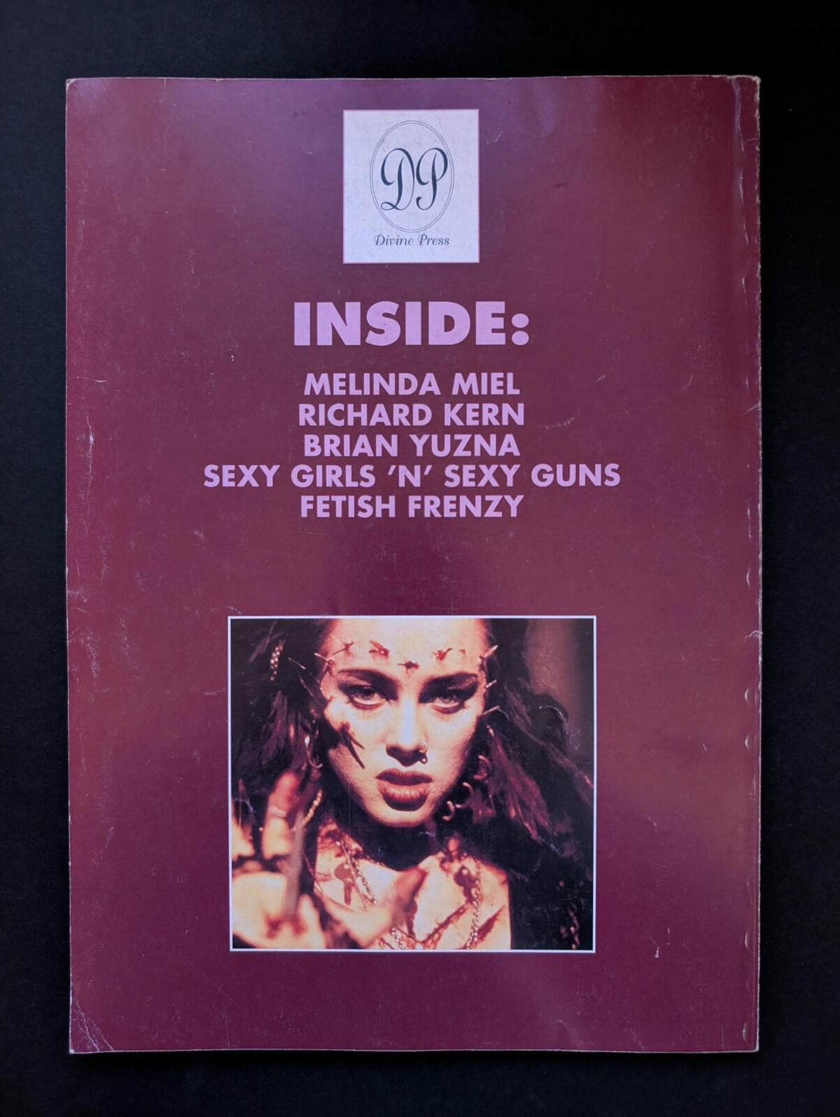 Divinity Vol. 2 No.3 Melinda Miel Cover - 1994 - Divinity Press - ADULTS ONLY