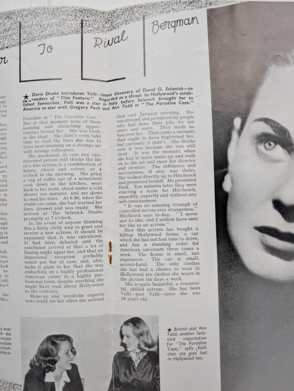 Film Feature Vol. Two No. 5 - Peter Lawford Cover