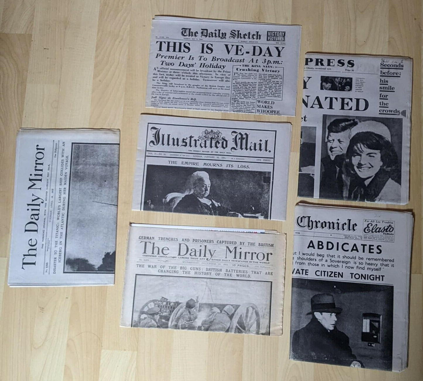 Millennium Edition Historic Headlines Of The Twentieth Century, 1999