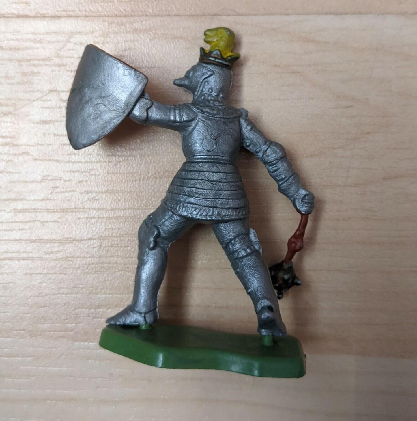 Medieval Knight With Shield And Mace, 1970s Approx, Britains Ltd