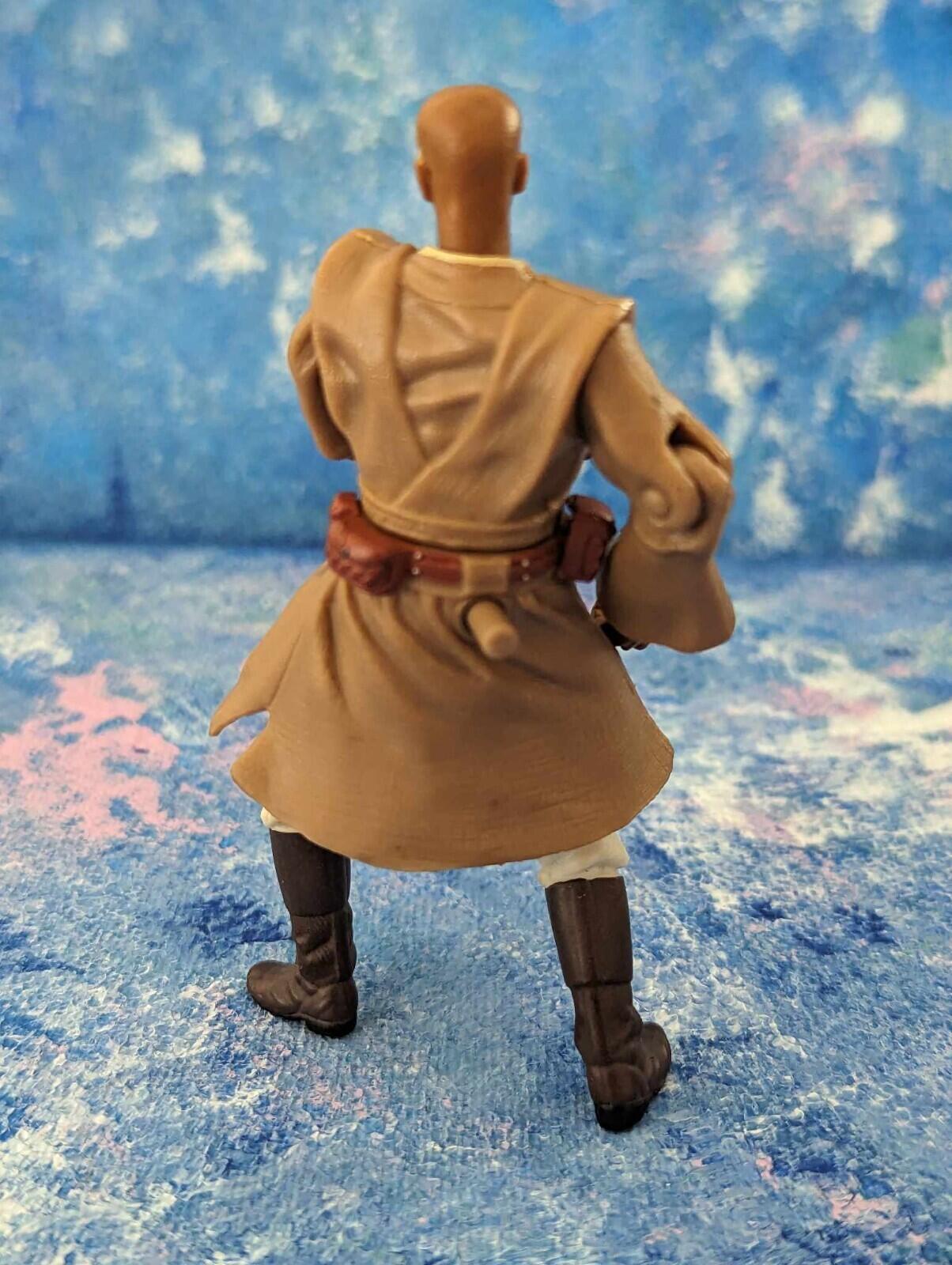 Star Wars Mace Windu Action Figure, 2001, Hasbro LFL