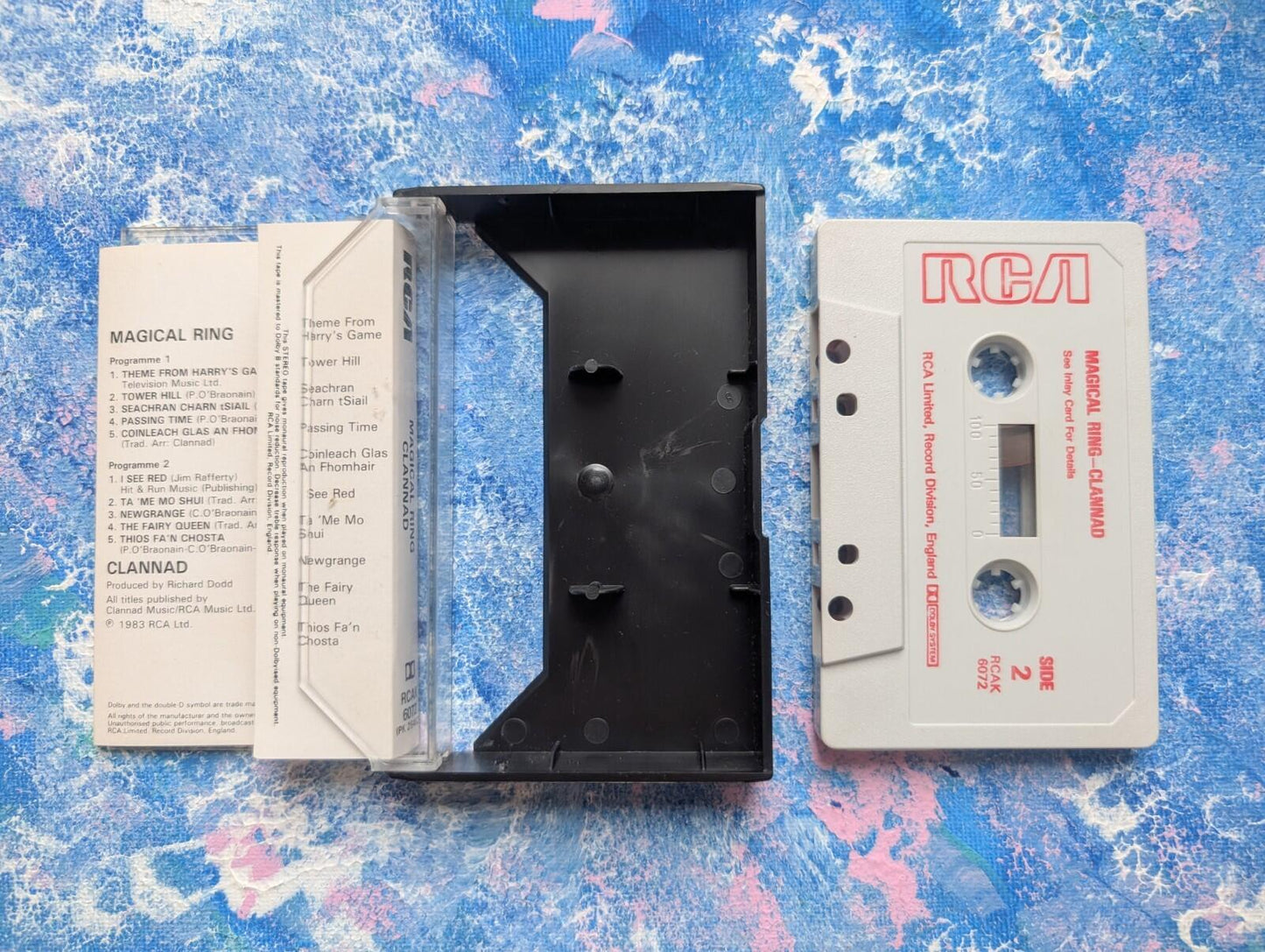 Clannad - Magical Ring - 1983 - RCA Records Cassette Tape